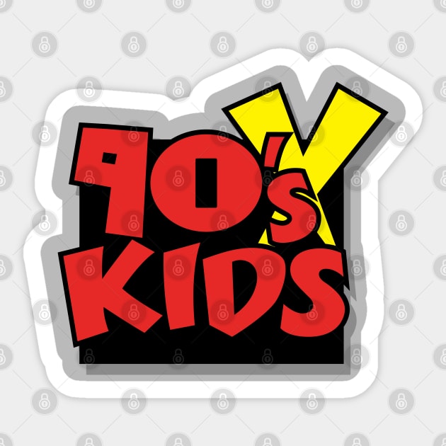 90's Kids Sticker by Rodimus13